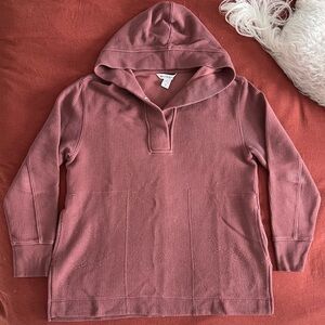 Athleta Coaster Luxe Waffle Hoodie